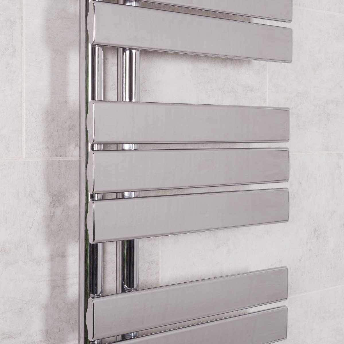 Heated Towel Rail Bathroom Radiator Designer Flat Panel ...