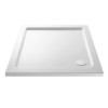 Aquariss Square 760 x 760 mm White Stone Shower Tray  