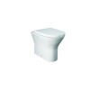 Resort Back to Wall Pan Toilet with Wrap Over Soft Close Seat