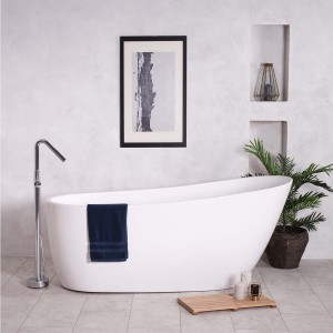 Yang Curved 1730 x 780mm Luxury Freestanding Bath