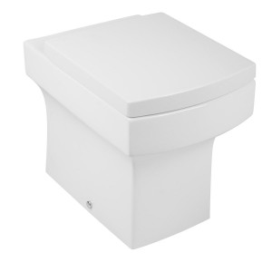 Boston Back to Wall Toilet Pan with Soft Close Seat