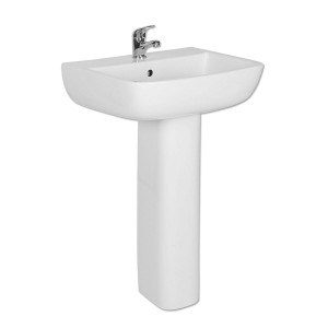 Brooklyn Short Projection 520mm Basin with Full Pedestal