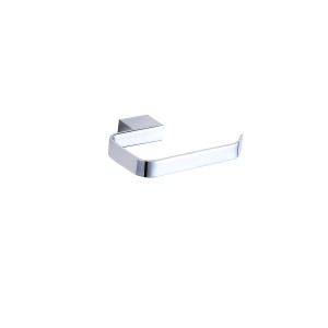 Imperio Chrome Plated Brass Flat Toilet Roll Holder