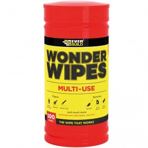 Everbuild Multi-use Wonder Wipes Pack OF 100