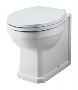 Abbey Traditional Back To Wall Toilet & Soft Close Seat