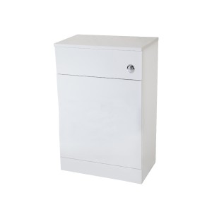 Imperio Porto - 500 Back To Wall Toilet Unit - Gloss White