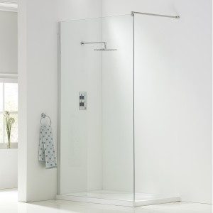 Imperio - 1000 x 2000mm Wetroom Shower Screen - 8mm Glass