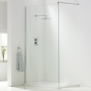 Imperio - 600 x 2000mm Wetroom Shower Screen - 8mm Glass