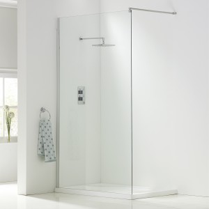 Imperio - 760 x 2000mm Wetroom Shower Screen - 8mm Glass