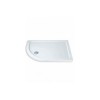 Aquariss - 500 Radius Right Hand Offset Quad Grey Sparkle Shower Tray - 1200 x 900mm - Includes Waste