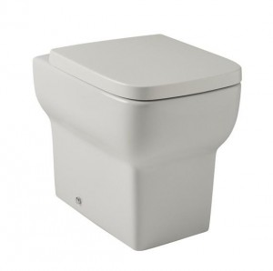 Kartell Korsika Back to Wall Toilet Pan with Soft Close Seat
