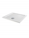 Aquariss - Square White Sparkle Shower Tray - 900 x 900mm - Includes Waste