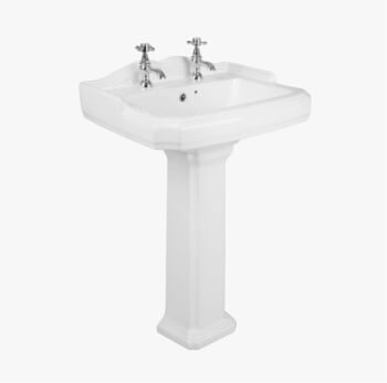 Basin with Full Pedestal